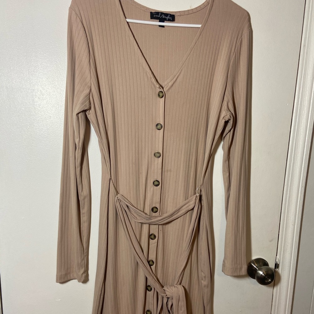 Tan dress